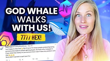 Crypto’s GOD-WHALE Reveals Himself on Twitter! AFFIRMS Hex + PulseChain TOP Crypto Projects | $100K+