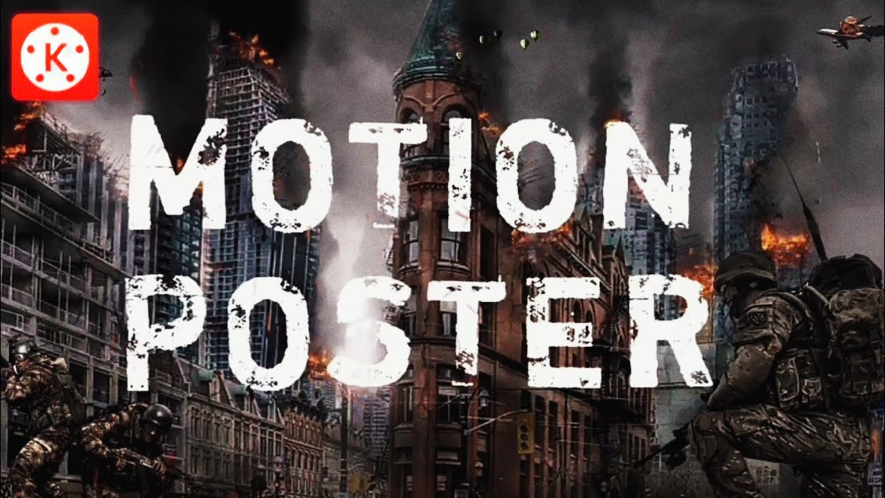 How to Make War Simple Motion Poster In Kinemaster🤯🔥 | Kinemaster Tutorial | G Graphics