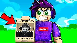 ⚠ ESTE JUGADOR SE HACE PASAR POR WAIKOL PARA ROBAR FRUTAS EN BLOXFRUITS | LEGOLAZ