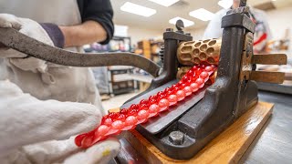 ASMR Making Cranberry Drop Candy (no talking)