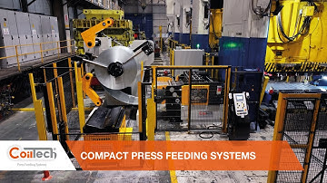 COILTECH | Decoiler Straightener Feeder System | Compact Press Feeding Systems
