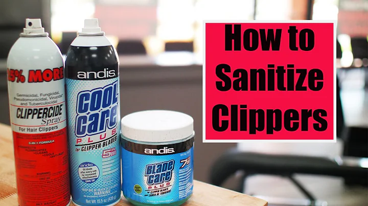 Learn how to sanitize your barber tools!
