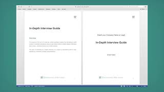 In-Depth Interview Guide