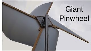 Giant Pinwheel wind turbine