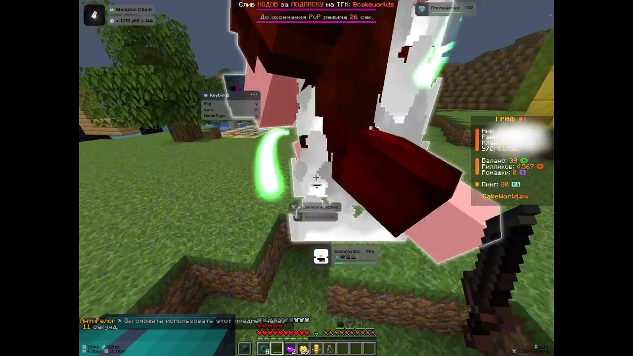 ЗАЛЕТЕЛ НА ВАЙП | CAKE WORLD | MONOTON DLC