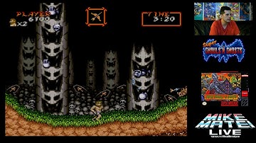 Super Ghouls n Ghosts pro ATTEMPT - Mike Matei Live