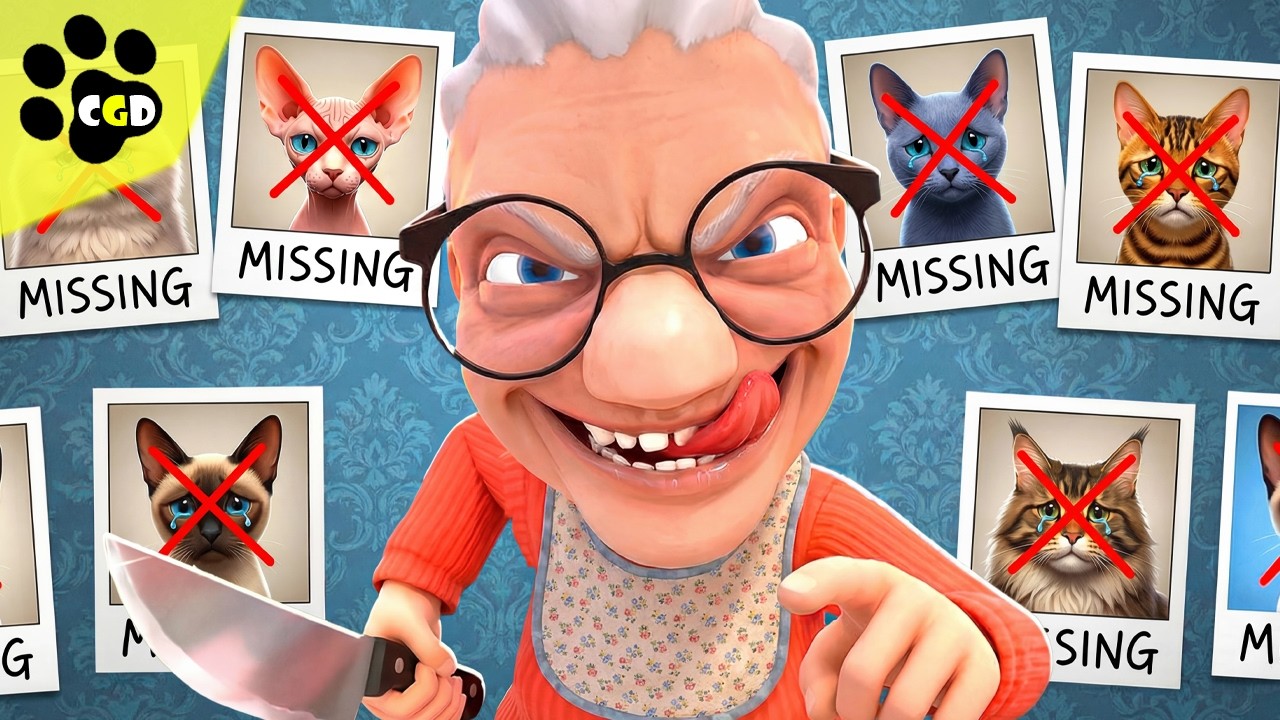 I Discovered Granny's SCARY SECRET in I Am Cat!