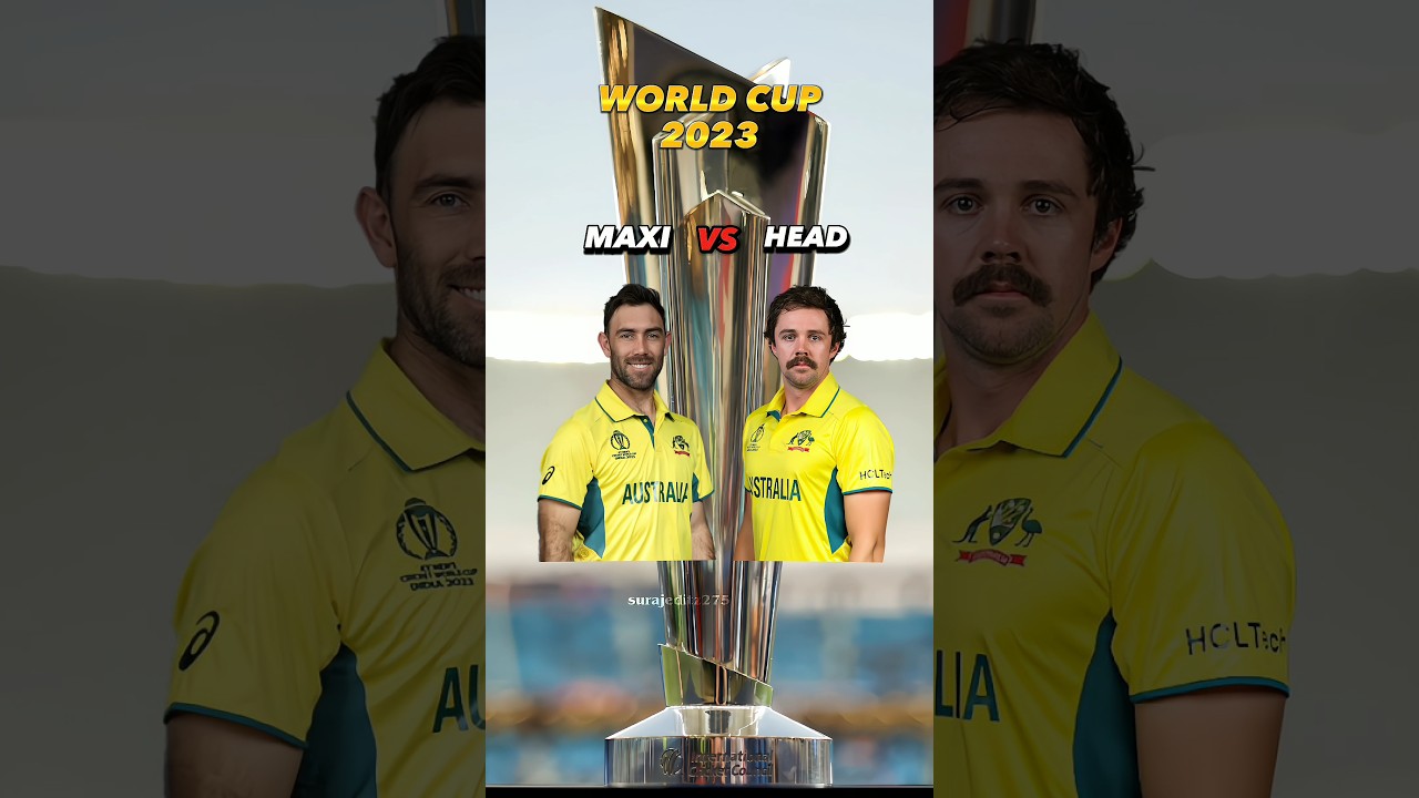 Glenn Maxwell VS Travis Head in ODI World Cup 2023 🔥