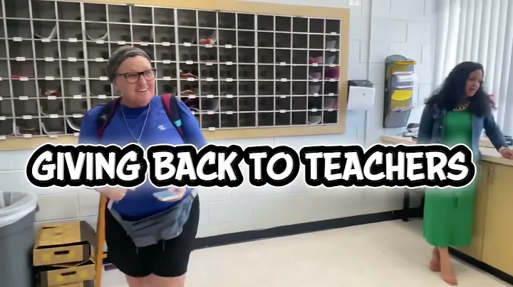 Abbott Elementary Inspired Me to Give Back to Real Teachers 🍎 | Thank You Quinta Brunson & Cast