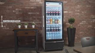 Torrey RV17 TVC17 Refrigerador Vertical 1 Puerta 17 Pies Iluminación LED