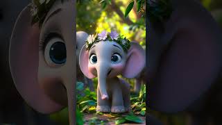 Tiny Trunk Trouble 🐘 | Funny Baby Elephant Story