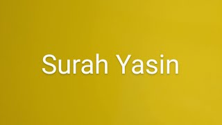 Surah Yasin