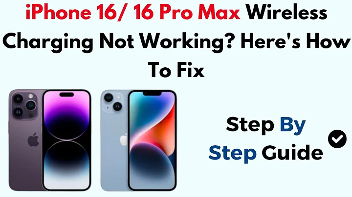 iPhone 16/ 16 Pro Max Wireless Charging Not Working? Here's How To Fix