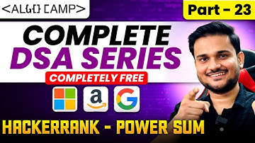 HackerRank - Power Sum | Recursion Series Part 23