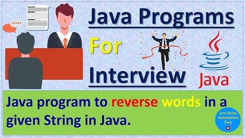 Java program to reverse words in a given String | Pradeep Nailwal