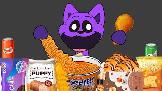 Convenience Store Orange Food Mukbang 2 - Catnap #animation