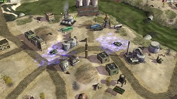 CnC Generals Zero Hour Shockwave Chaos; Generals Challenge: Tank vs Toxin