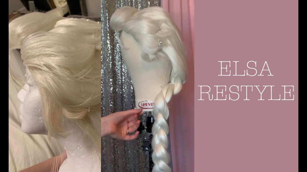 ELSA WASH + WIG RESTYLE| RCP