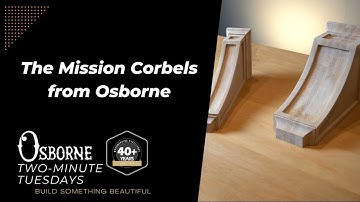 The Mission Corbels from Osborne! - Osborne Two Minute Tuesdays