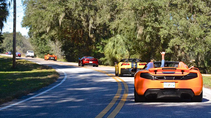 1st Dimmitt Rally - 30 Supercar Cruise