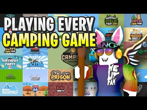 Roblox Live Playing Every Camping Game Come Join Us Youtube - roblox camping game play free online