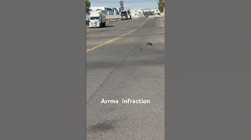 @arrma#infraction 8s#new speed run coming#rc#rc cars#fast rc#street run#quick