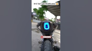 R15 V4 V3 & R15M Tail Light Modification 😍