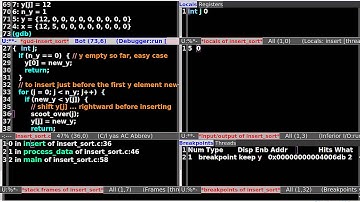 AoD_1: Debugging with GDB in Emacs