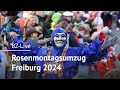 Rosenmontagsumzug in freiburg 2024