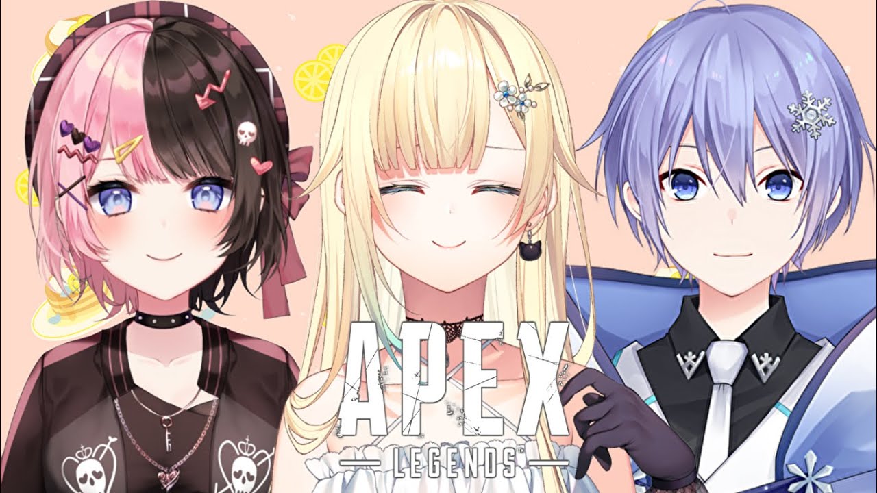 APEX】ダイヤタイでモマレルぺくす w/ひなのせんぱい,レイドさん【ぶ