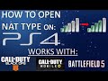 HOW TO OPEN NAT TYPE ON PS4 (works on all routers)