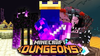 I Survived in a Custom Minecraft DUNGEONS World...