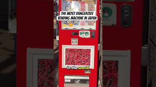 The Most DANGEROUS Vending Machine In Japan 🇯🇵😳 #tokyo #japan #travel #shorts @landokalriz