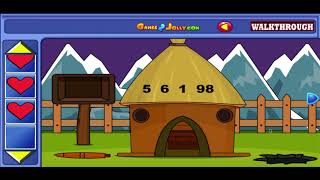 Treasure Trove Escape From Hut House Walkthrough - Games2Jolly screenshot 4