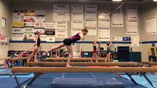 Standing Layout Stepout to Scale on Beam