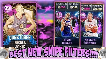 NEW Snipe Filters YOU NEED To USE To MAKE TONS OF MT!!!