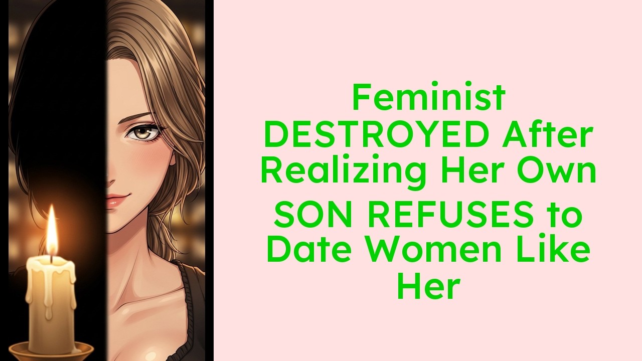 Feminist DESTROYED After Realizing Her Own SON REFUSES to Date Women Like Her