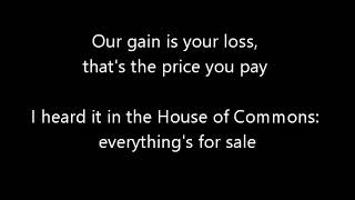 Pet Shop Boys - Shopping (lyrics)