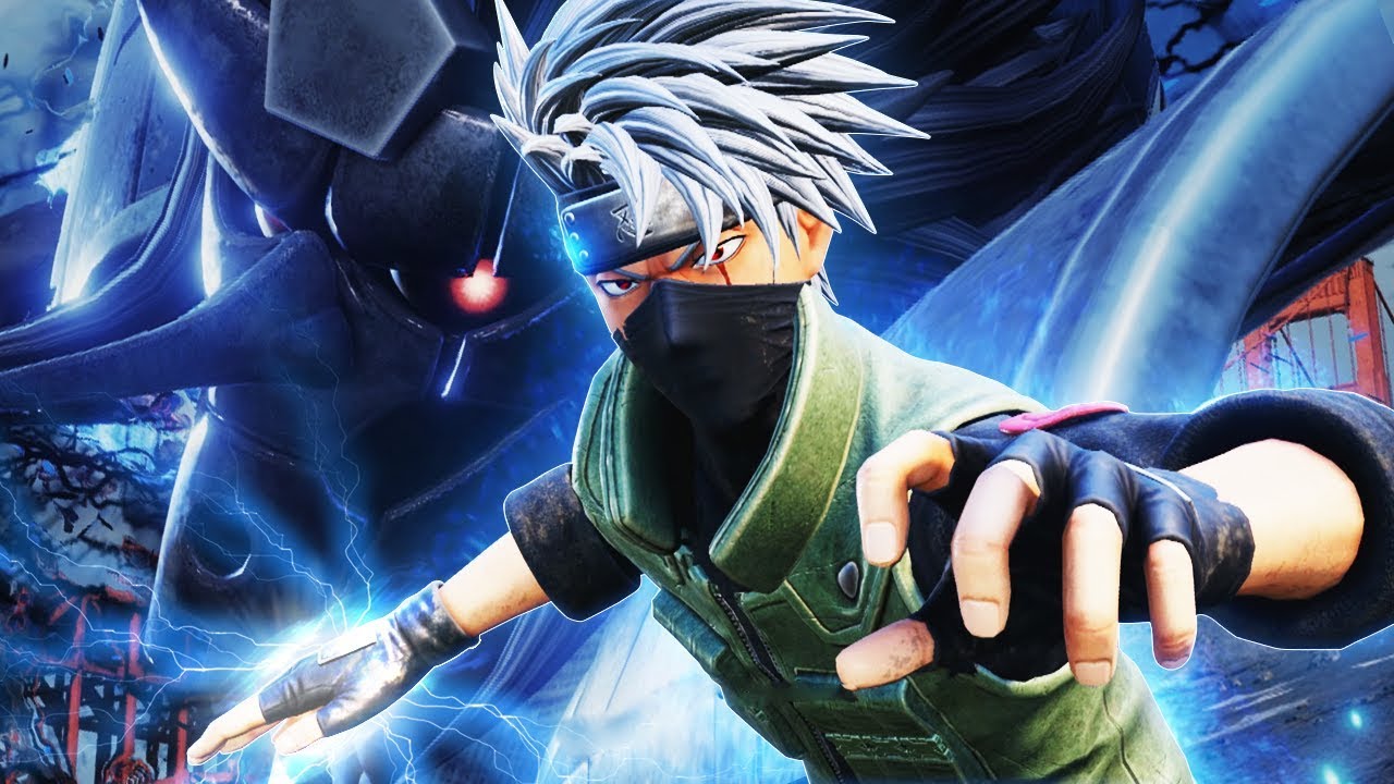 Double Lightning Blade Combo Kakashi Mangekyou Sharingan Gameplay Jump Force Gameplay