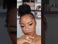 FallMakeup Routine | SoftGlow Highlight Look✨🍁#fallmakeup #glowyskin #woc #glowymakeup #highlights