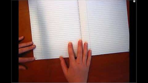 Setting up your Interactive Science Notebook