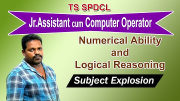 TS SPDCL Jr.Assistant cum Computer Operator  Subject Explosion