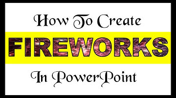 Fireworks in PowerPoint - Advance PowerPoint Animation Effect Tutorial By PPTHUB