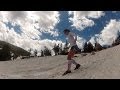 Running on the Continental Divide: Falling in the snow!