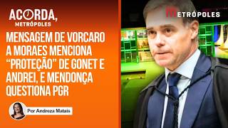 Mendonça questiona PGR sobre mensagem de Vorcaro a Moraes que cita “proteção”