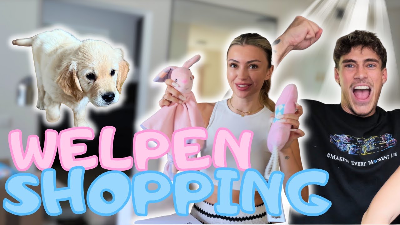 WIR BEKOMMEN EINEN WELPEN🐕😱 Der erste Einkauf🛍️