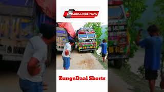 | Nepali Truck Driver : Zunge Daai | Truck Driving Mix Trailer |