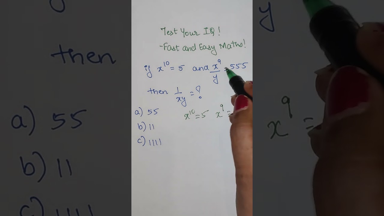 Test your IQ! Solution 78 