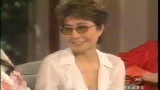 Yoko Ono on The View 2003