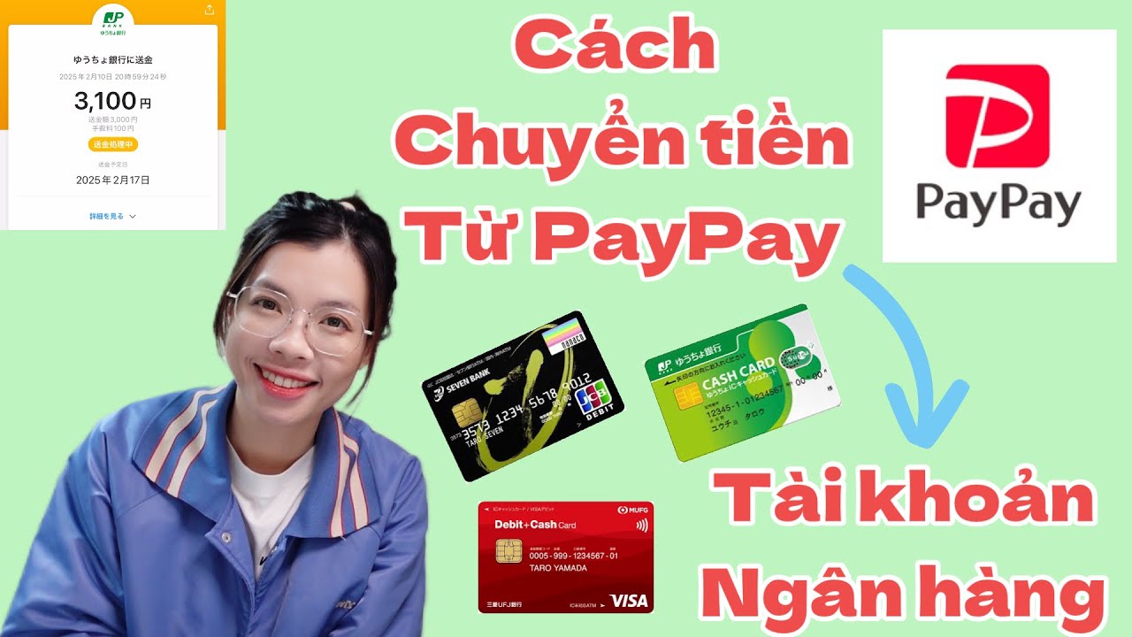 Hướng Dẫn Cách Chuyển Tiền Từ PAYPAY Ra Tài Khoản Ngân Hàng - Quyen in JAPAN✅